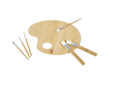 Hape Art Palette and Brush Kit E2013 - Colorland Toys