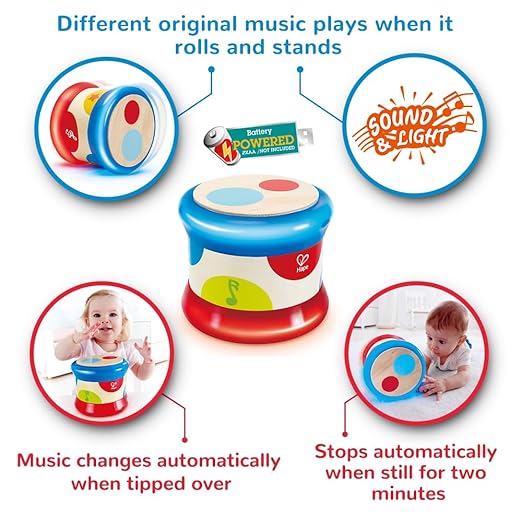 Hape Baby Drum E0333 - Colorland Toys