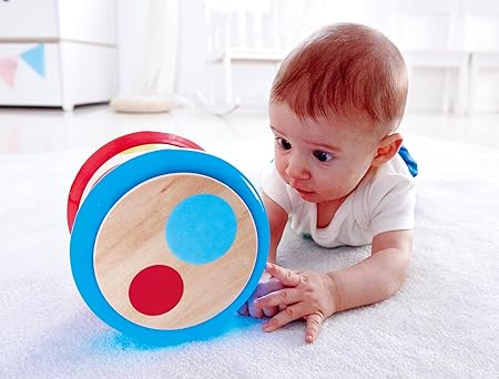 Hape Baby Drum E0333 - Colorland Toys