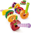 Hape Caterpillar Fruit Feast Set E1072