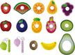 Hape Caterpillar Fruit Feast Set E1072
