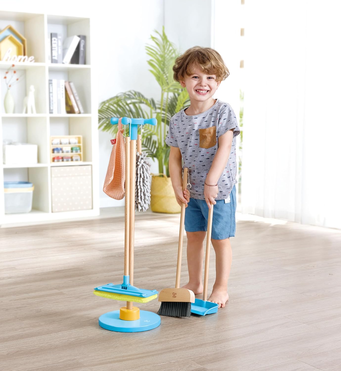 Hape Clean Up Broom Set E3055 - Colorland Toys