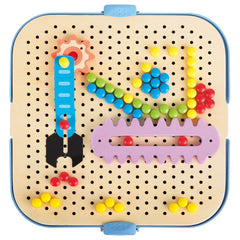 Hape Cogworks Experimental Educational Wooden Playset 115pcs - Colorland Toys