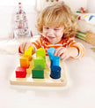 Hape Color and Shape Sorter – 9 Piece Educational Toy