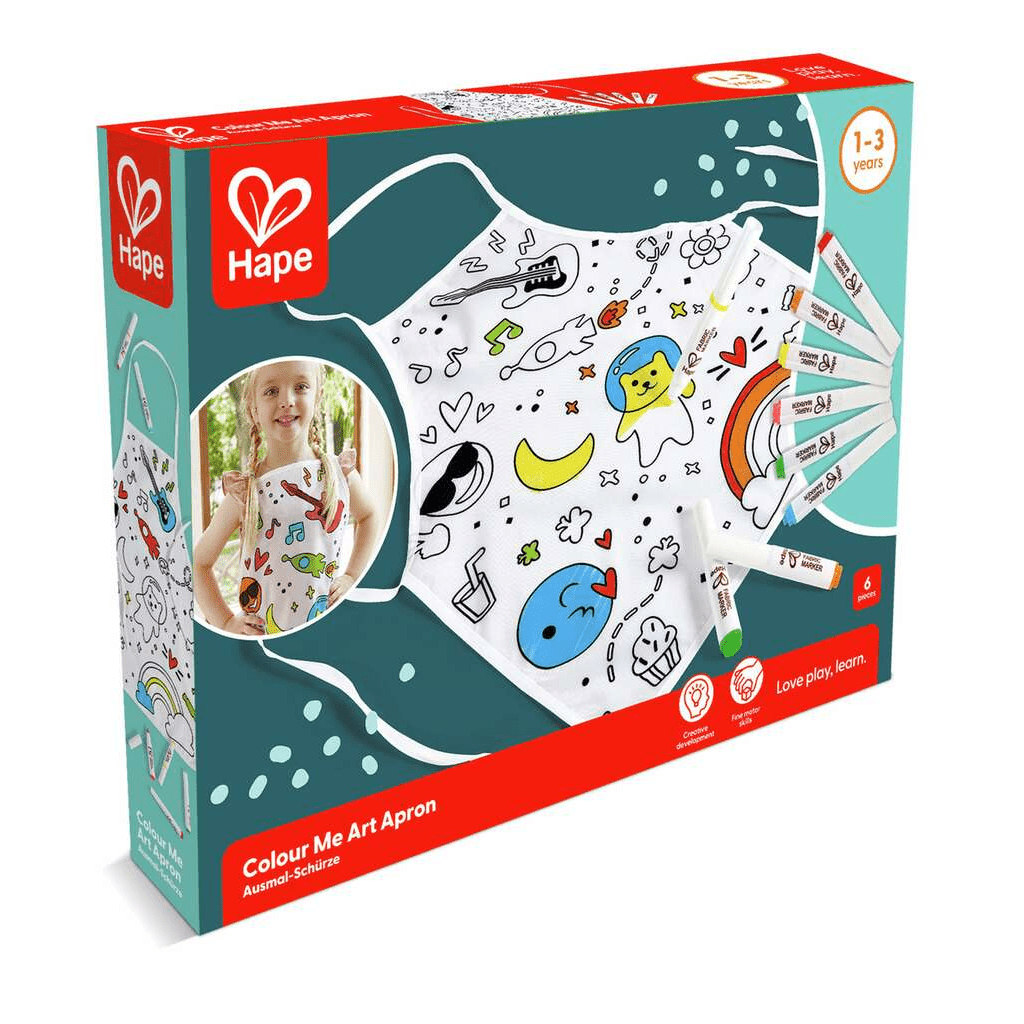 Hape Color Me Art Apron E2014 — image 1