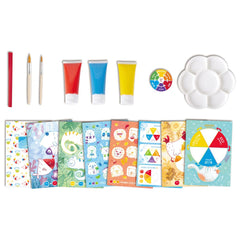 Hape Colour Mix Painting Activity Art & Craft Set 24 pcs - Colorland Toys