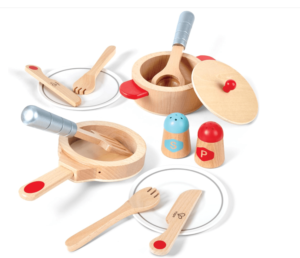 Hape Cook & Serve Set E3150 - Colorland Toys