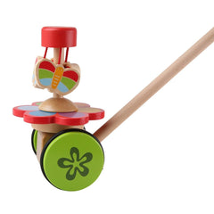 Hape Dancing Butterflies Push & Pull Toy E0341 - Colorland Toys