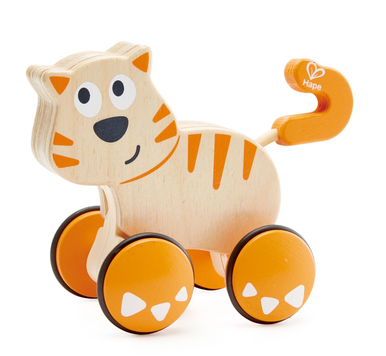 Hape Dante Push And Go Wooden Pull Along Toy - Colorland Toys