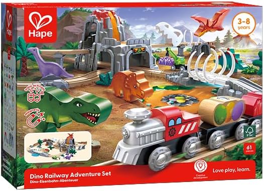 Hape Dinosaur Railway Adventure Set E3795 — image 2