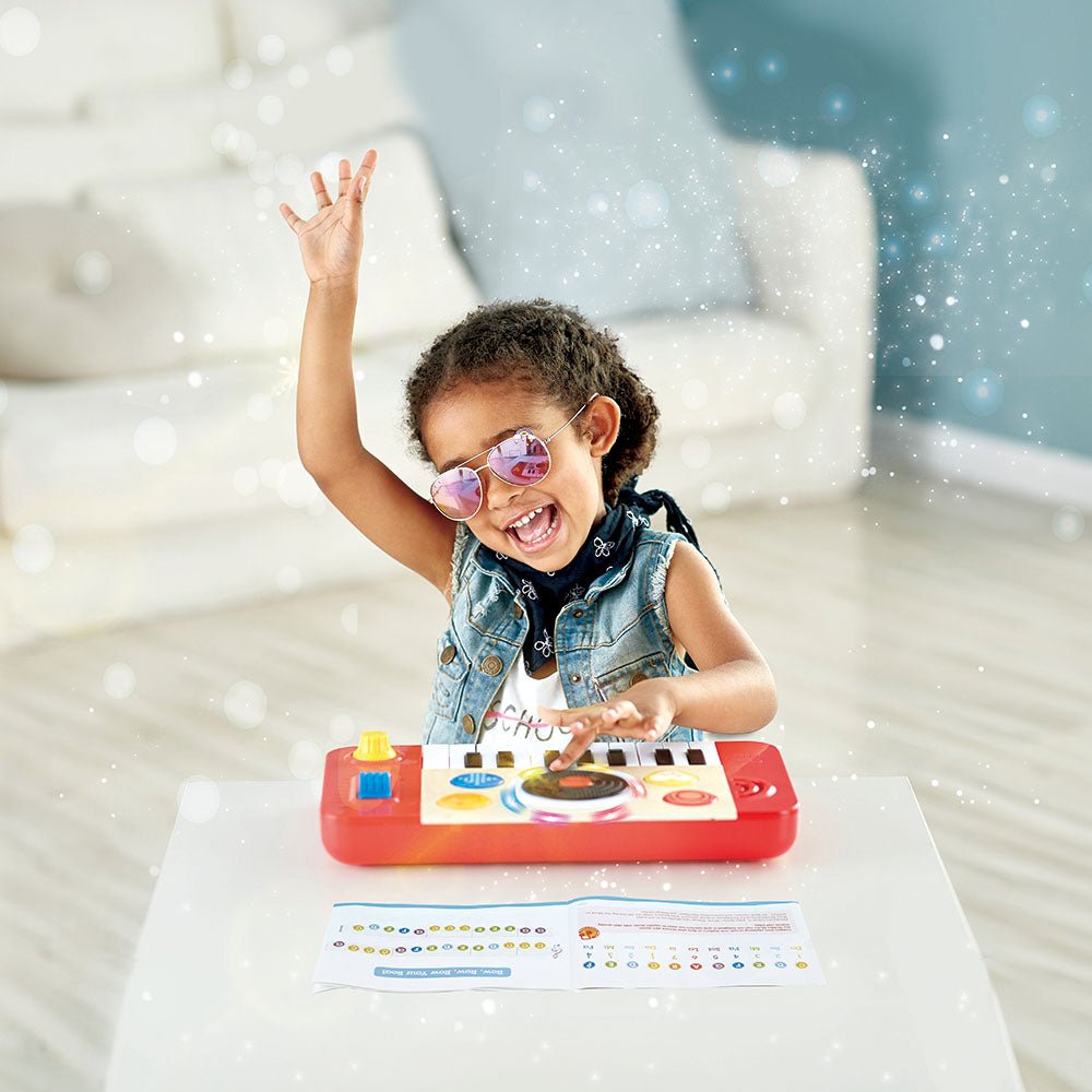 Hape DJ Mix & Spin Studio With Light and Sound Playset - Colorland Toys