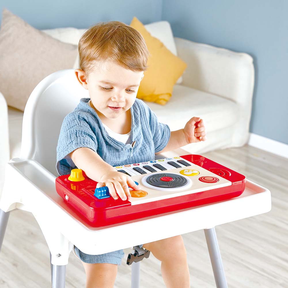 Hape DJ Mix & Spin Studio With Light and Sound Playset - Colorland Toys