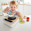 Hape Fun Fan Fryer Wooden Mini Kitchen Playset 8pcs