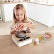 Hape Fun Fan Fryer Wooden Mini Kitchen Playset 8pcs