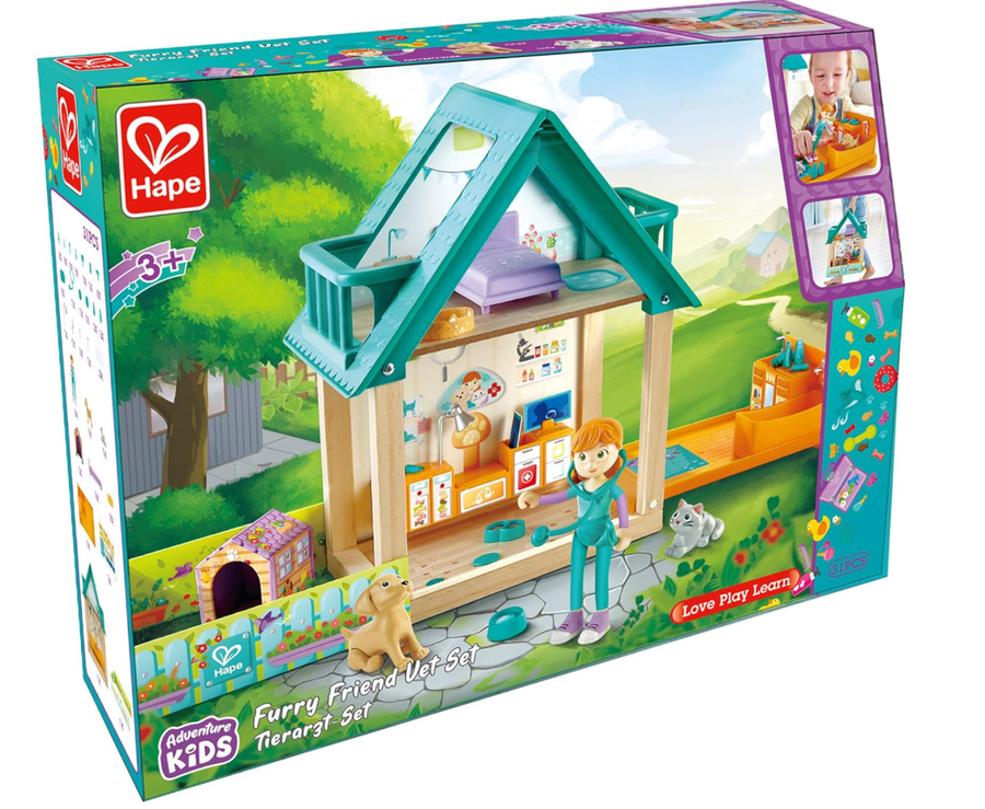 Hape Furry Friend Vet Set E3408 — image 1