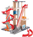 Hape Gearhead Stunt Garage Wooden Toy Car E3019