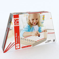 Hape - Happy Harp Kid's Wooden Musical Instrument - Colorland Toys