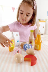 Hape Healthy Basics Kitchen & Food Playset - 10pcs - Colorland Toys