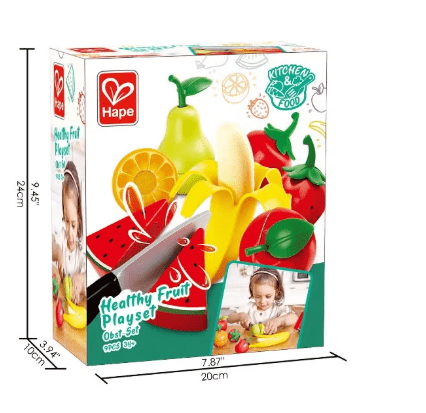Hape Healthy Fruit Playset E3171 - Colorland Toys
