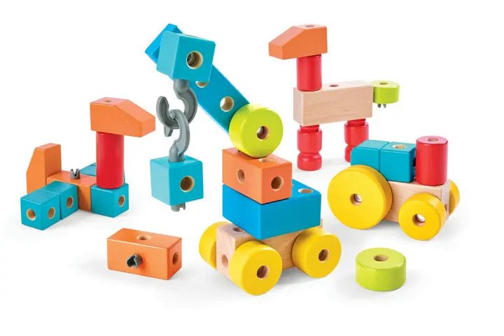 Hape Infinite Imagination Building Blocks E0519 - Colorland Toys