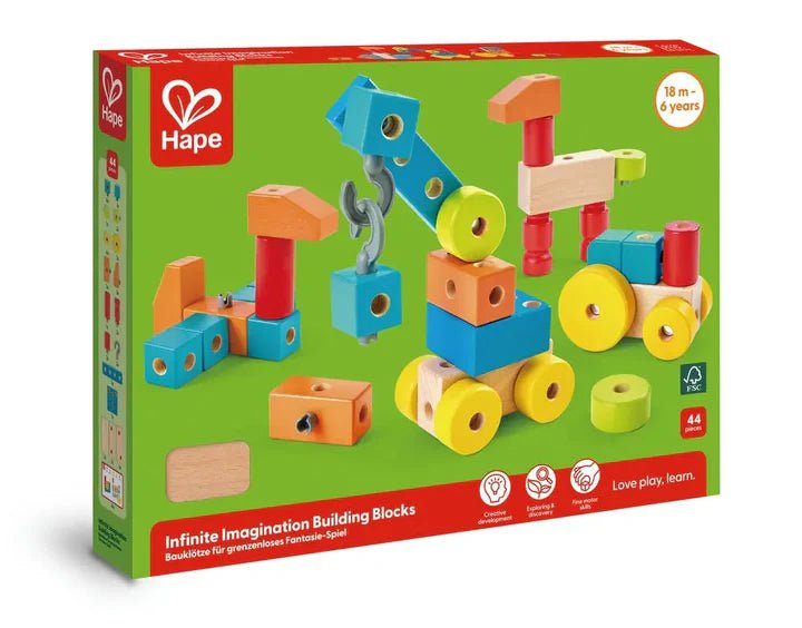 Hape Infinite Imagination Building Blocks E0519 — image 1