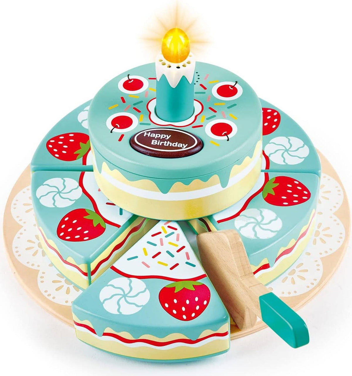 Hape Interactive Happy Birthday Cake E3180 — image 2