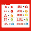 Hape Learn to Count Monster Math Measuring Scale 22pcs