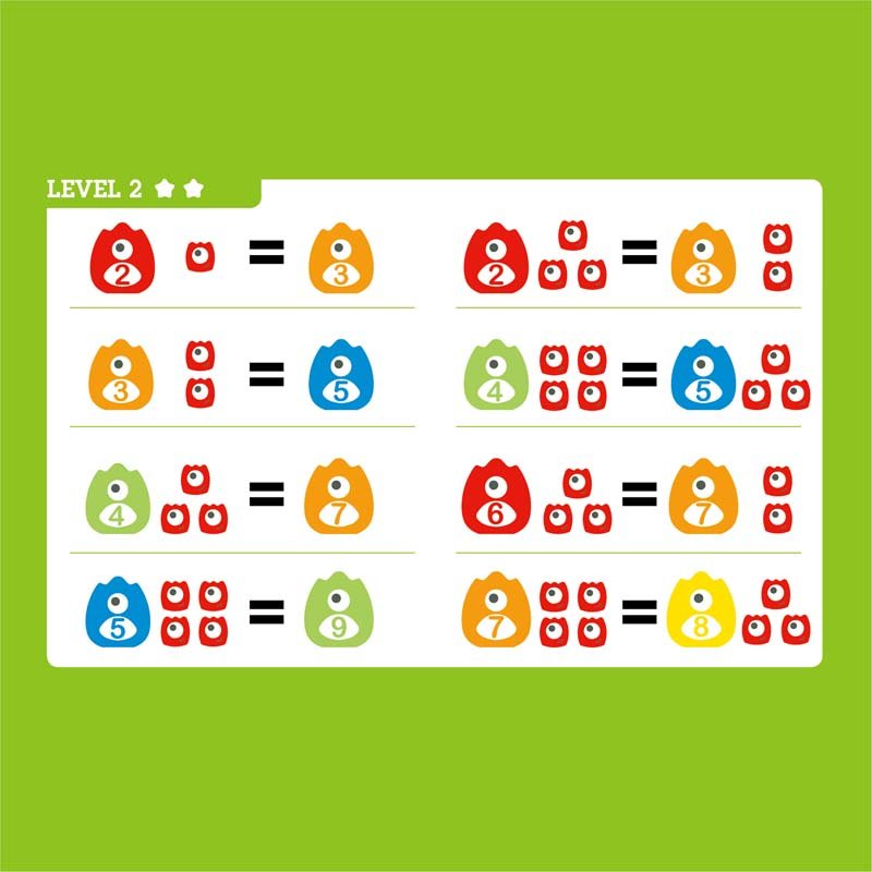 Hape Learn to Count Monster Math Measuring Scale 22pcs — image 4