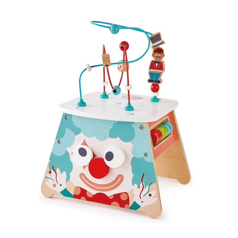 Hape Light - Up Circus Educational Activity Cube Playset - Colorland Toys