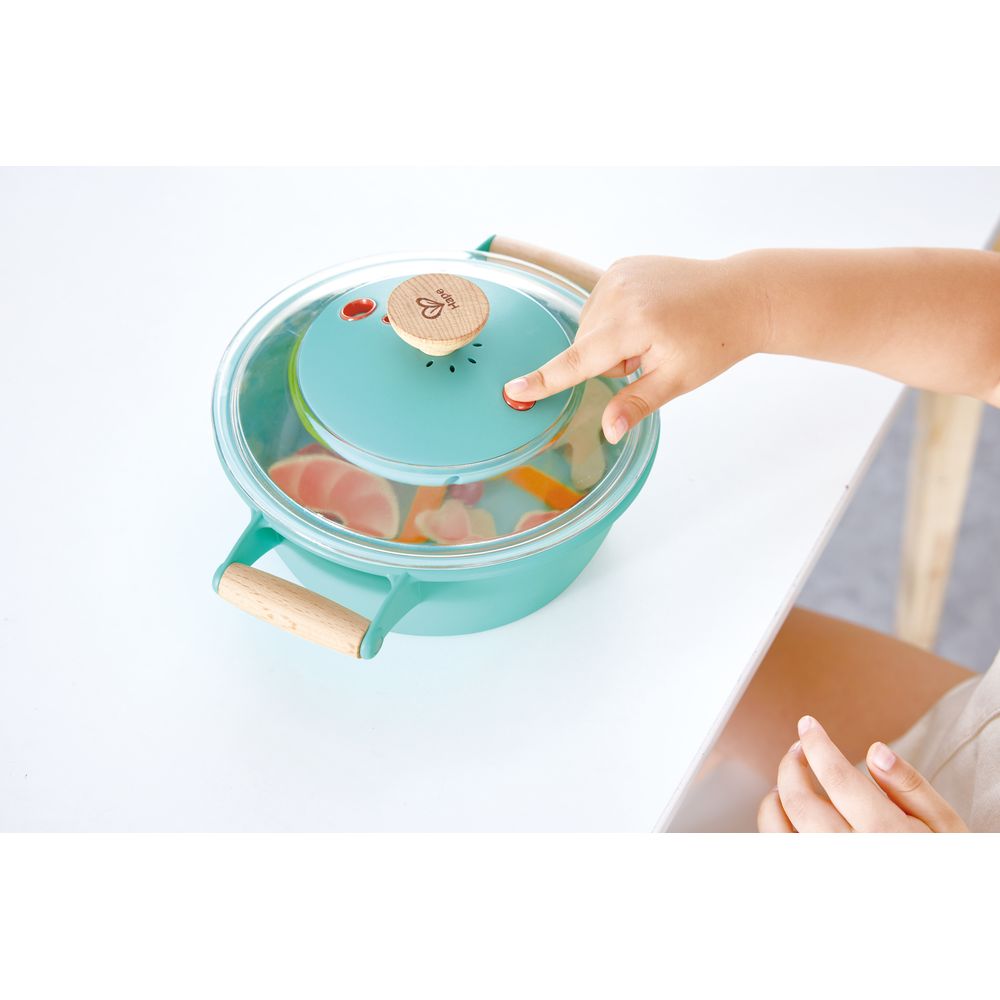 Hape Little Chef Cooking & Steam Toy Kitchen Playset - Colorland Toys