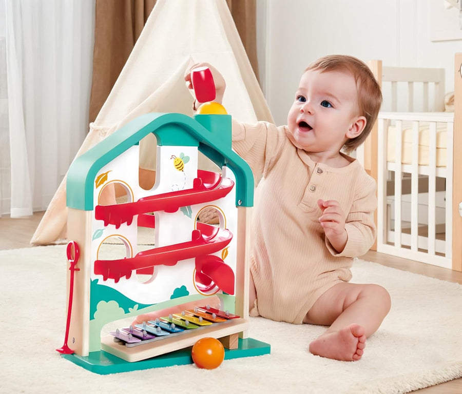 Hape Melody Mansion Ball Run E0512 — image 3