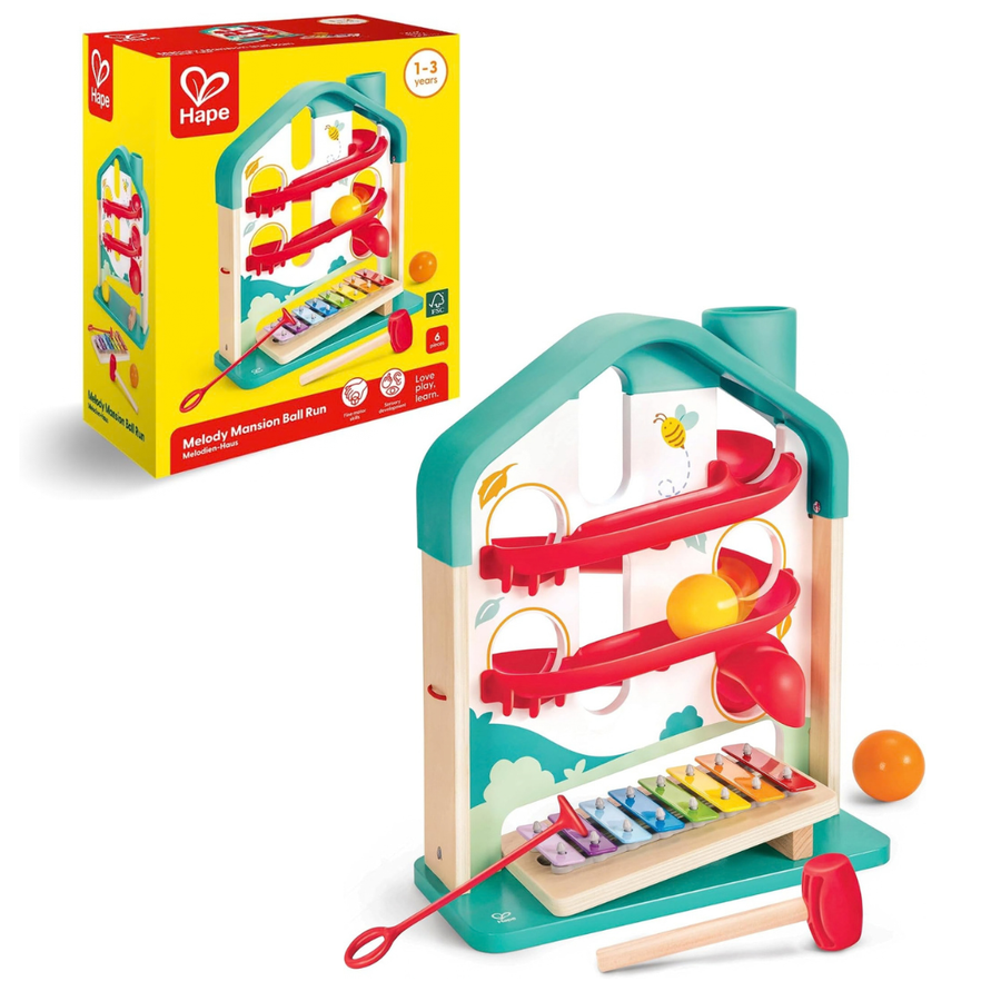 Hape Melody Mansion Ball Run E0512 — image 1