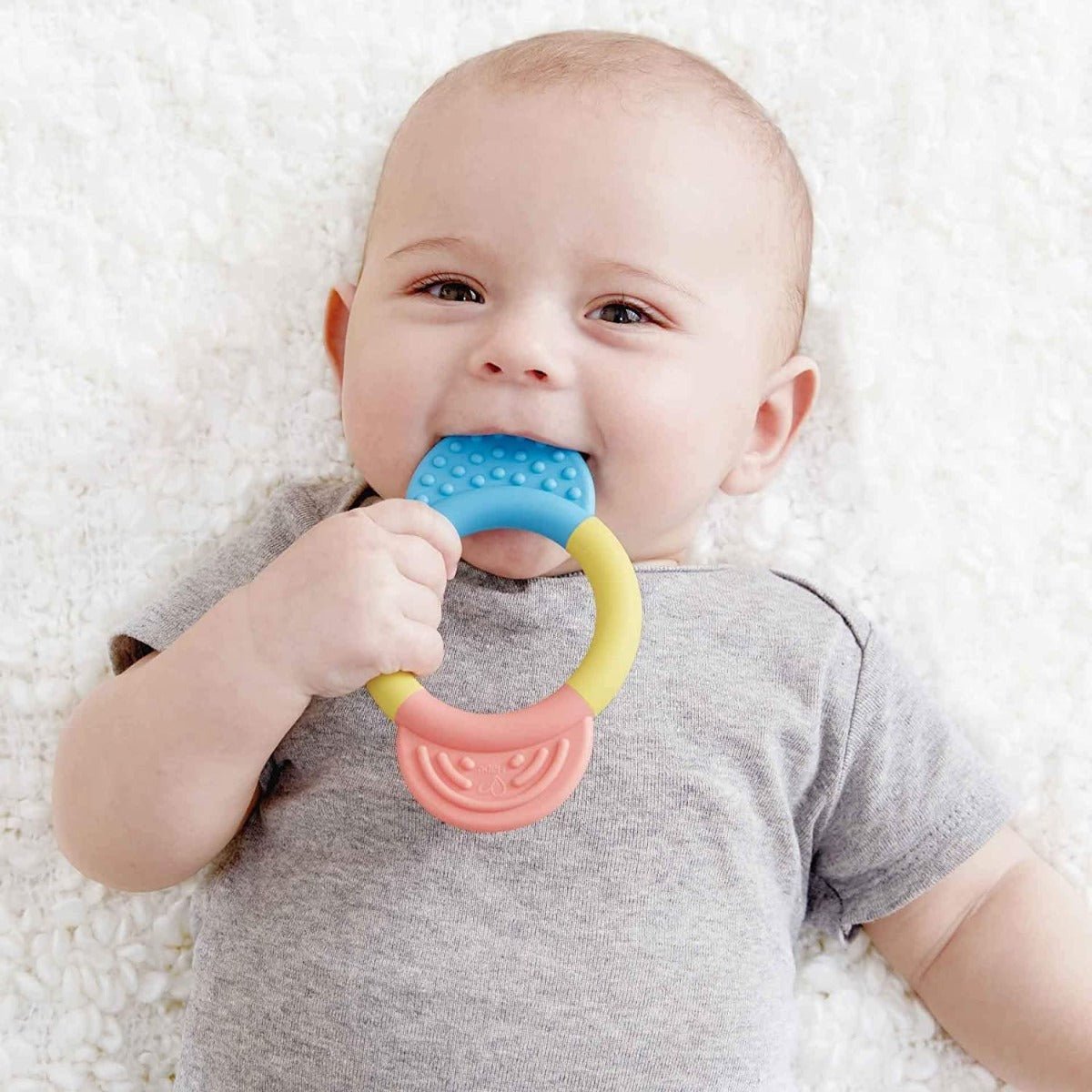 Hape Multi-Textured Teether Ring — image 2