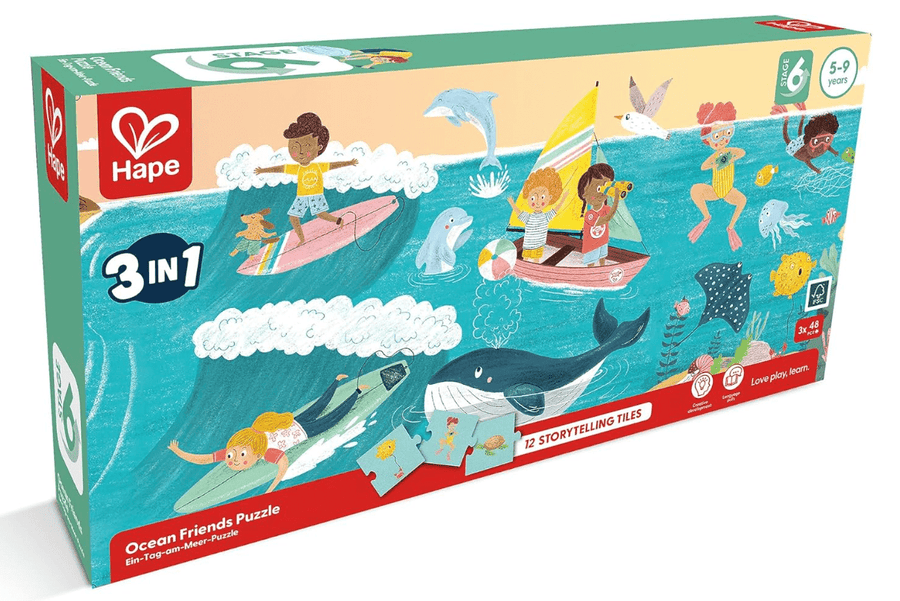 Hape Ocean Friends Puzzle E1645 — image 1