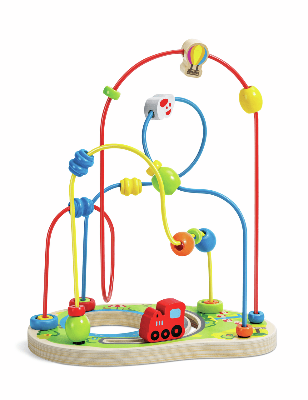 Hape Playground Pizzaz Wooden Beads Maze E1811 - Colorland Toys