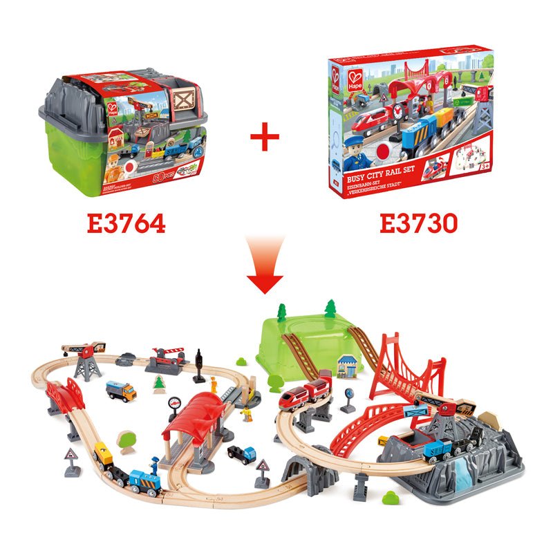 Hape Railway Bucket Builder Set — image 3