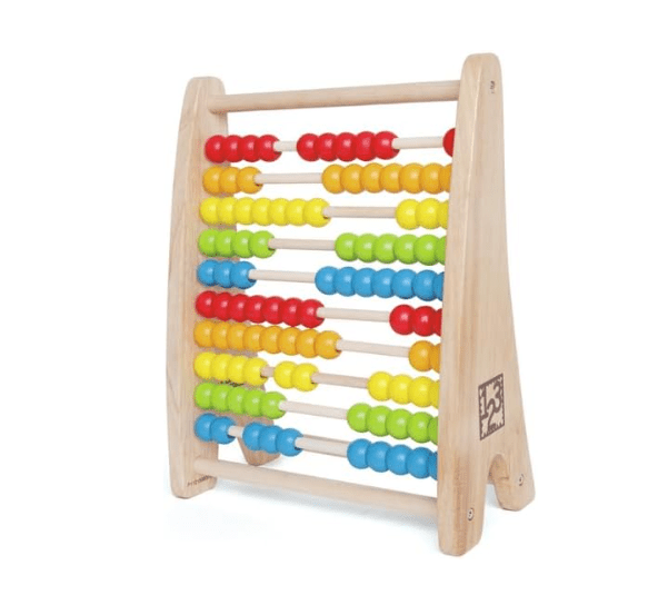 Hape Rainbow Bead Abacus E0412 - Colorland Toys