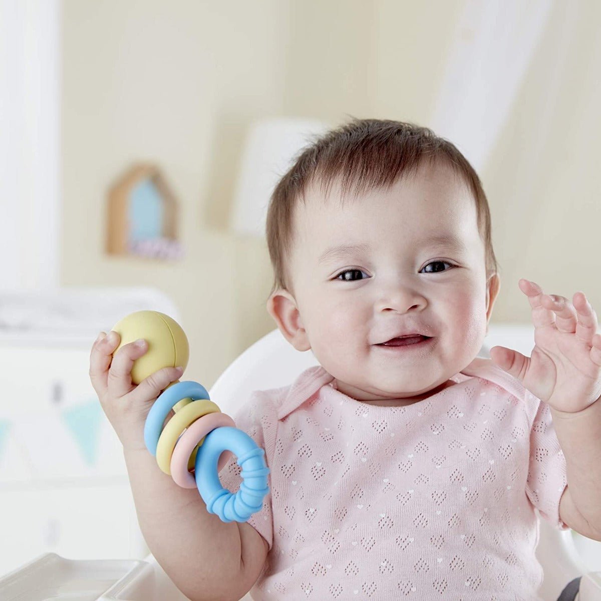 Hape Rattling Rings Teether E0024 — image 2