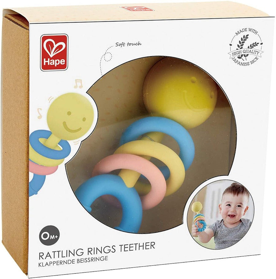 Hape Rattling Rings Teether E0024 — image 1