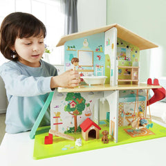 Hape Rock & Slide Musical Dollhouse E3411 - Colorland Toys