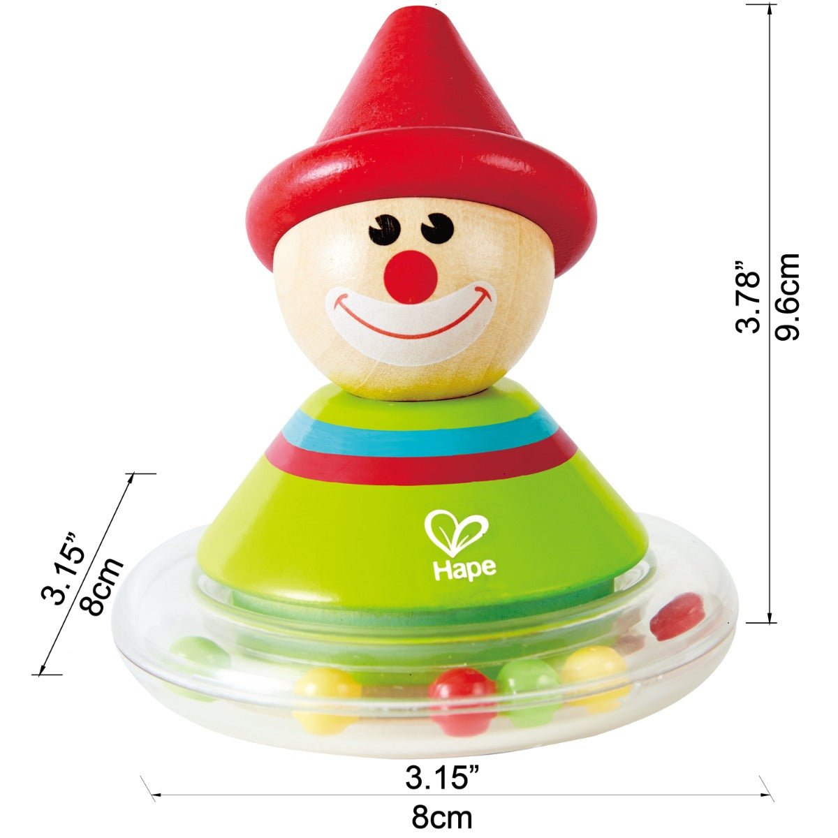 Hape Roly-Poly Ralph Baby Toy — image 5