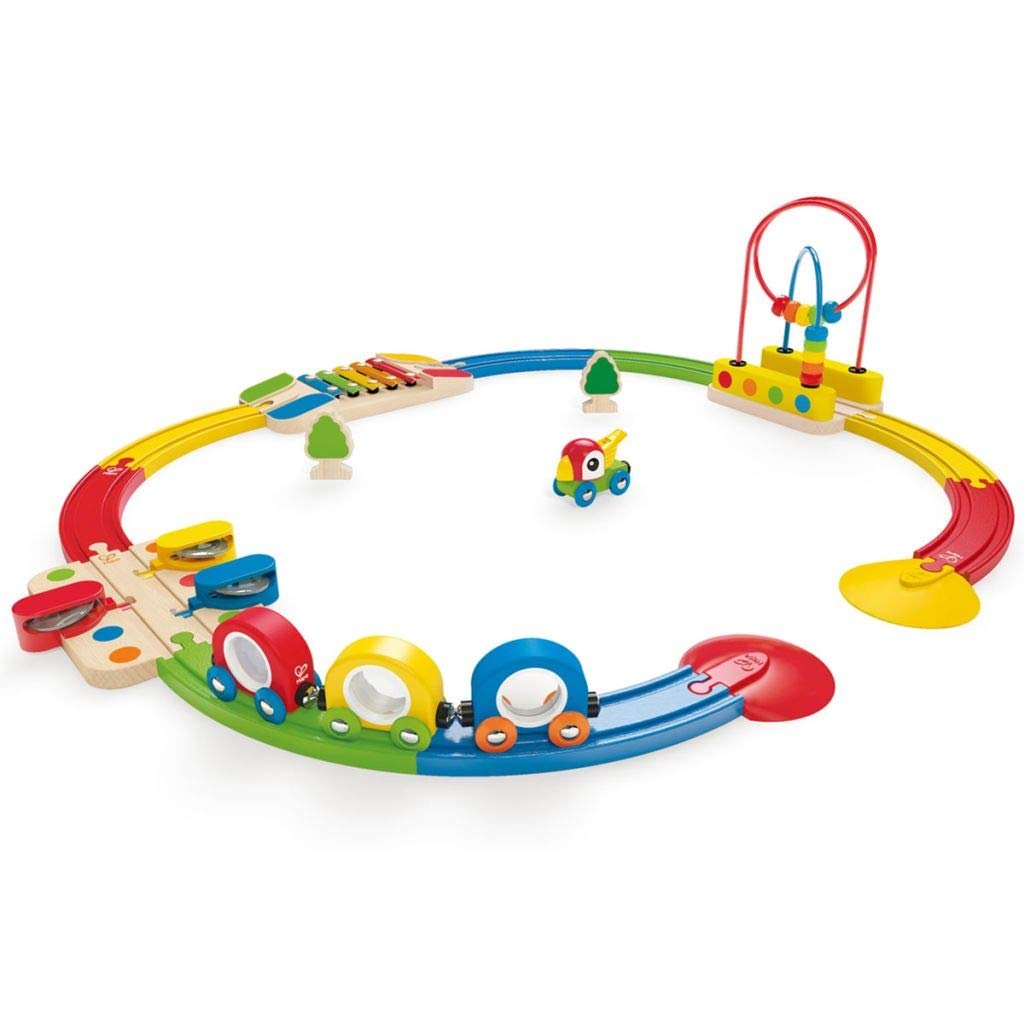 Hape Sights & Sounds Railway Set E3815 - Colorland Toys