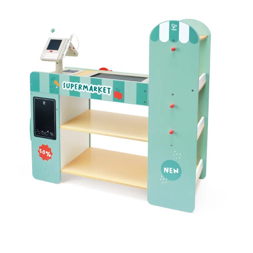 Hape Smart & Wooden Supermarket E3233 - Colorland Toys
