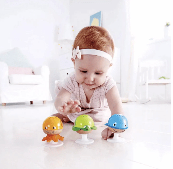 Hape Stay Put Rattle Set E0330 - Colorland Toys