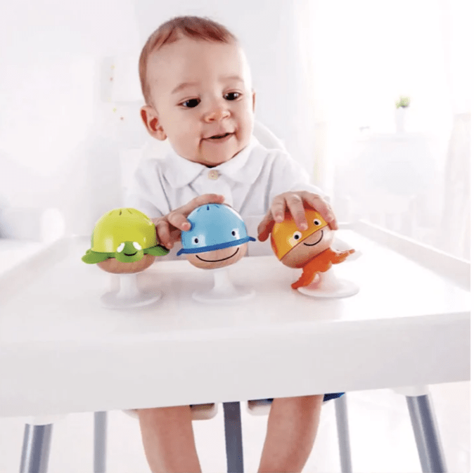 Hape Stay Put Rattle Set E0330 - Colorland Toys