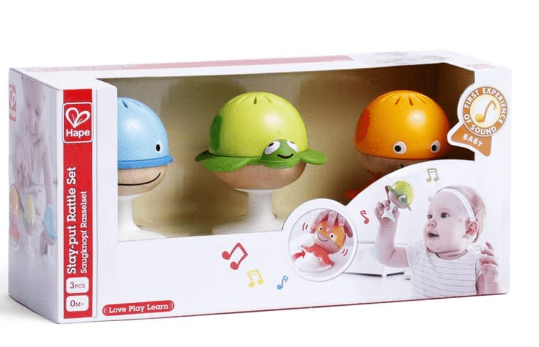 Hape Stay-Put Rattles E0110 — image 1