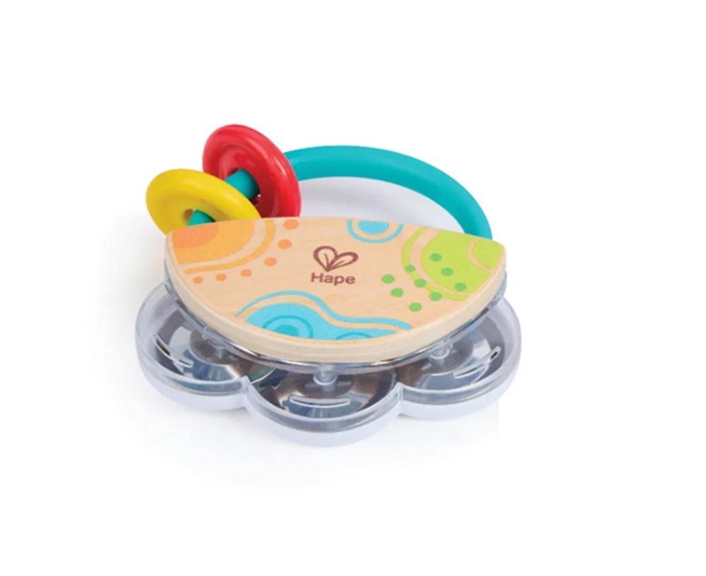 Hape Tiny Tambourine E0128 - Colorland Toys
