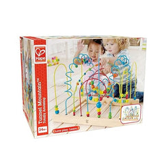 Hape Tunnel Mountain Wooden Toddler Colorful Bead Maze E1900 - Colorland Toys