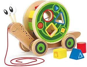 Hape Walk - A - Long Snail E0349 - Colorland Toys