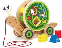 Hape Walk - A - Long Snail E0349 - Colorland Toys